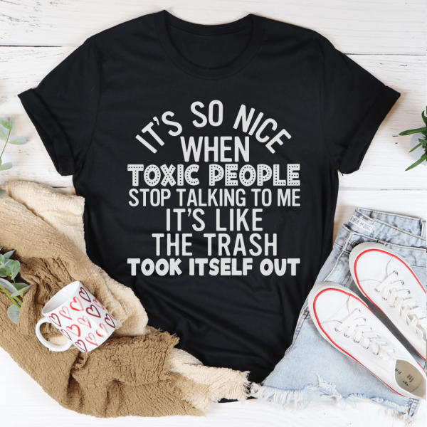 Toxic People Tee For Cheap - Image 2