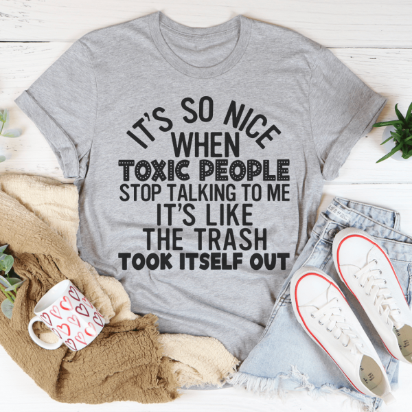 Toxic People Tee For Cheap - Image 3