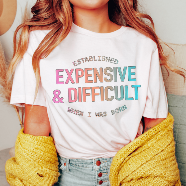 Expensive & Difficult Tee Online Sale - Image 3