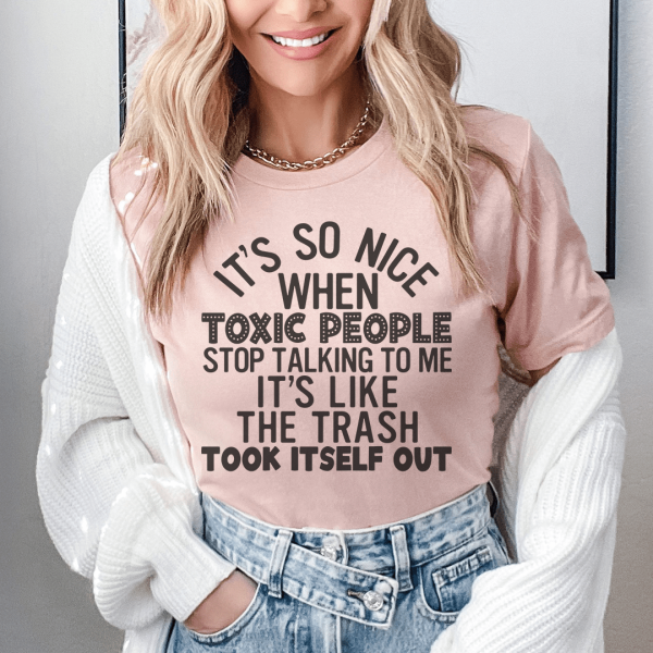 Toxic People Tee For Cheap