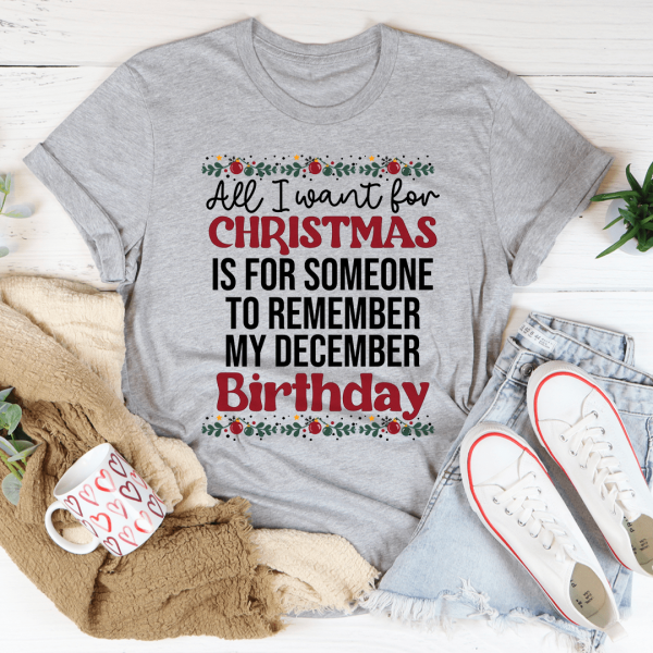 My December Birthday Tee Discount - Image 2