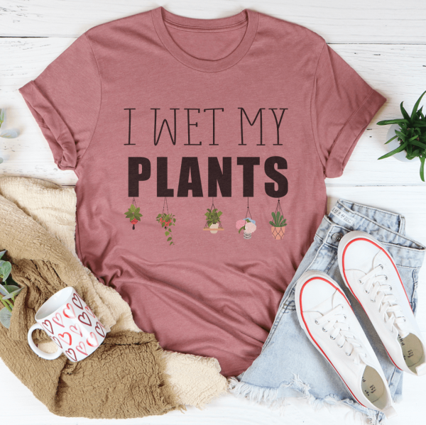 I Wet My Plants Tee on Sale - Image 2