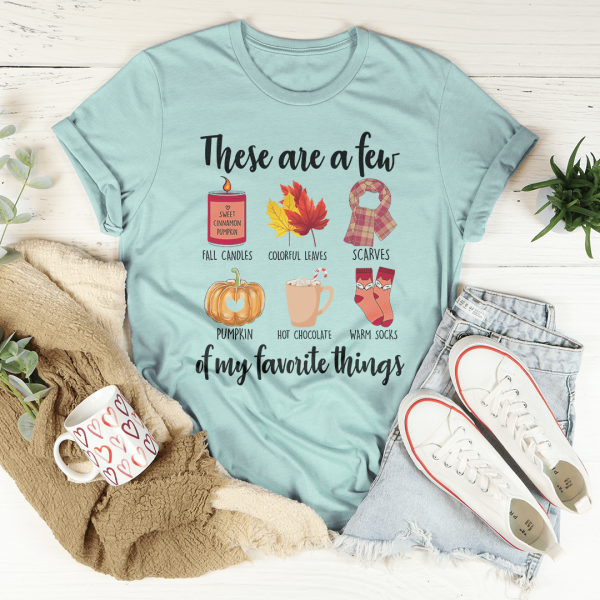 These Are A Few Of My Favorite Fall Things Tee Supply - Image 3