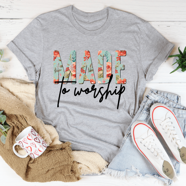 Made To Worship Tee For Sale - Image 2