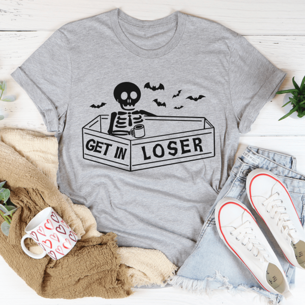 Get In Loser Halloween Tee Online Hot Sale - Image 3